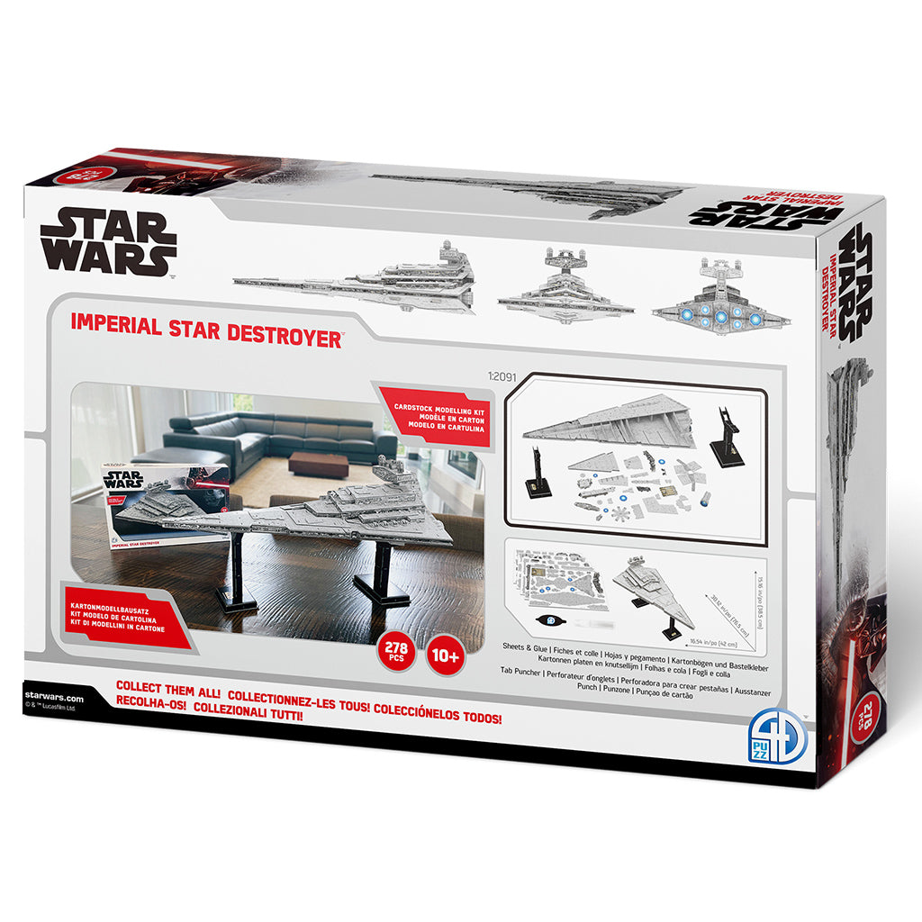 Star Wars Imperial Star Destroyer Paper Model Kit | Odin's Place