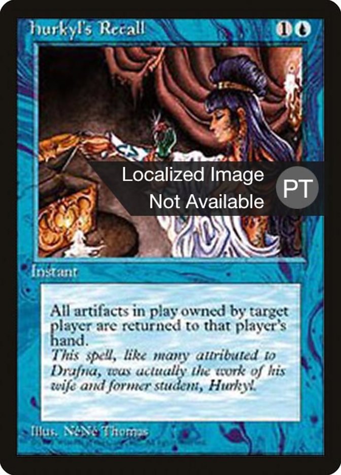 Hurkyl's Recall [Fourth Edition (Foreign Black Border)] | Odin's Place