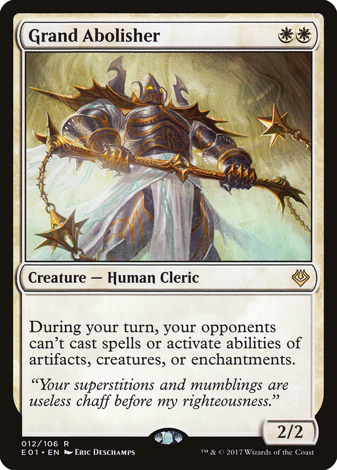 Grand Abolisher (12) [Archenemy: Nicol Bolas] | Odin's Place