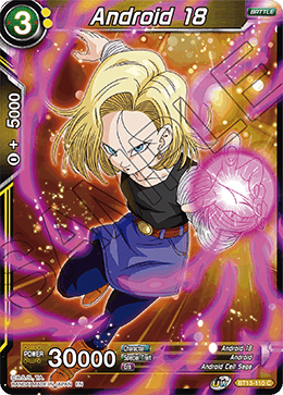 Android 18 (Common) (BT13-110) [Supreme Rivalry] | Odin's Place