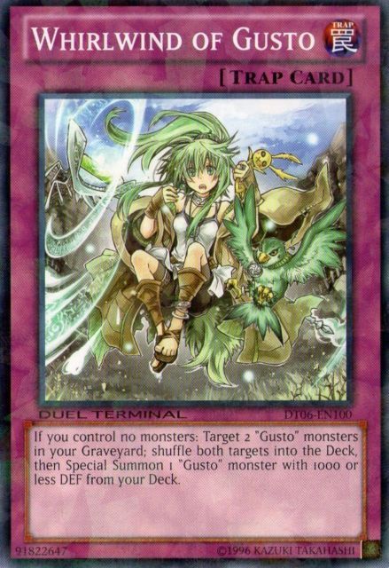 Whirlwind of Gusto [DT06-EN100] Common | Odin's Place