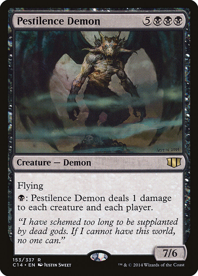 Pestilence Demon (153) [Commander 2014] | Odin's Place