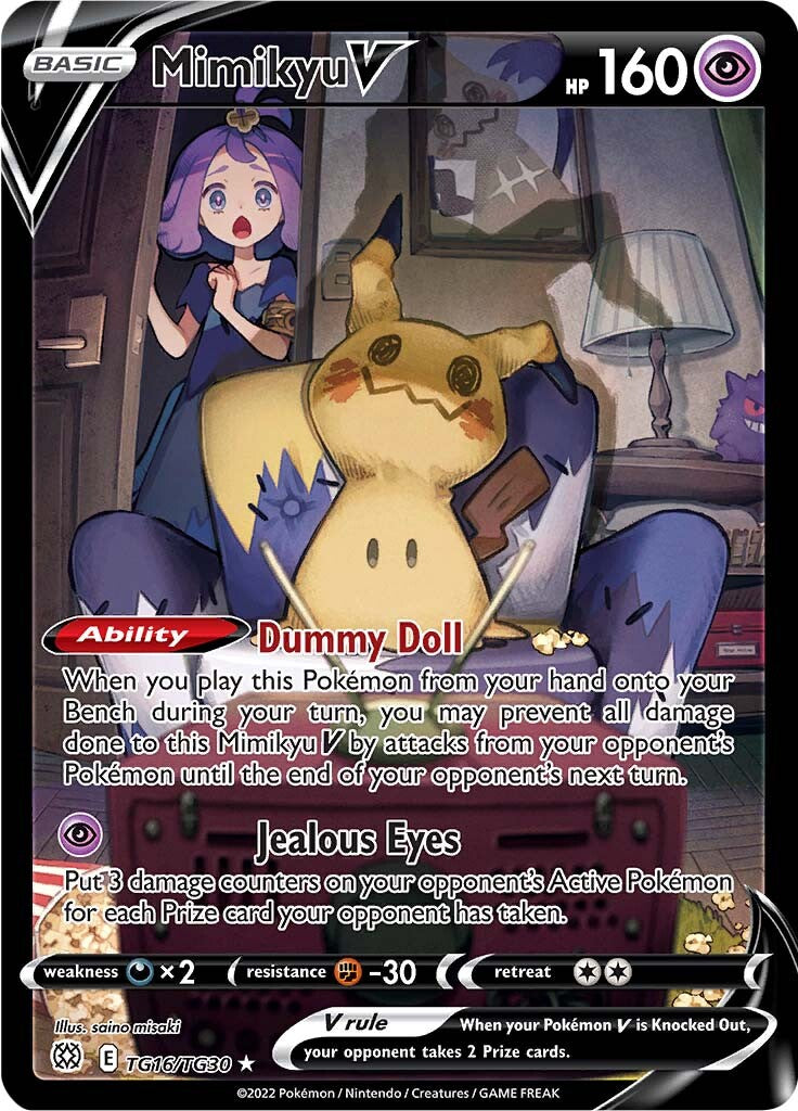 Mimikyu V (TG16/TG30) [Sword & Shield: Brilliant Stars] | Odin's Place