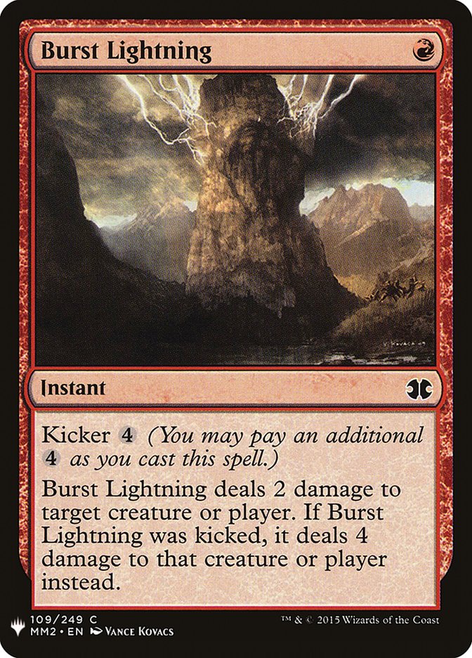 Burst Lightning [Mystery Booster] | Odin's Place