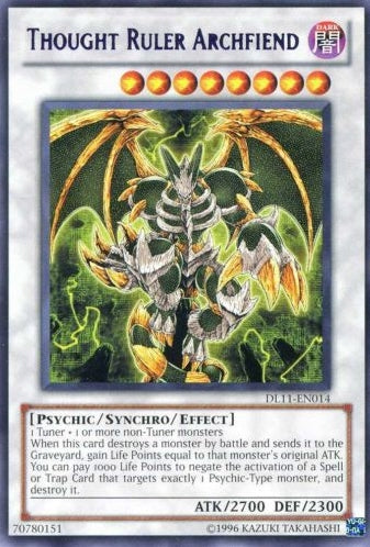 Thought Ruler Archfiend (Purple) [DL11-EN014] Rare | Odin's Place