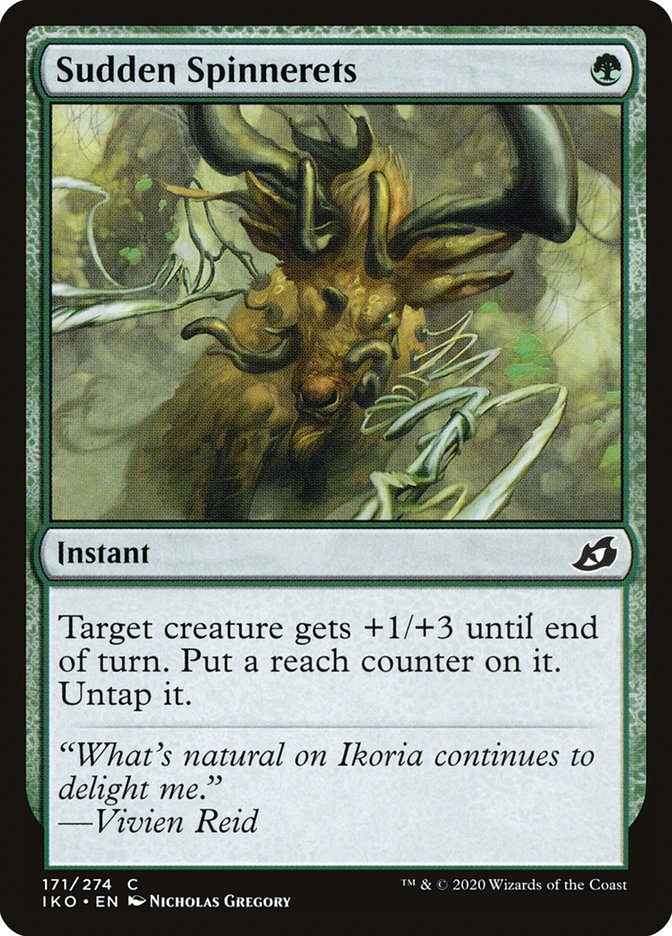 Sudden Spinnerets [Ikoria: Lair of Behemoths] | Odin's Place