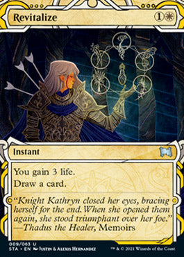 Revitalize (Foil Etched) [Strixhaven: School of Mages Mystical Archive] | Odin's Place