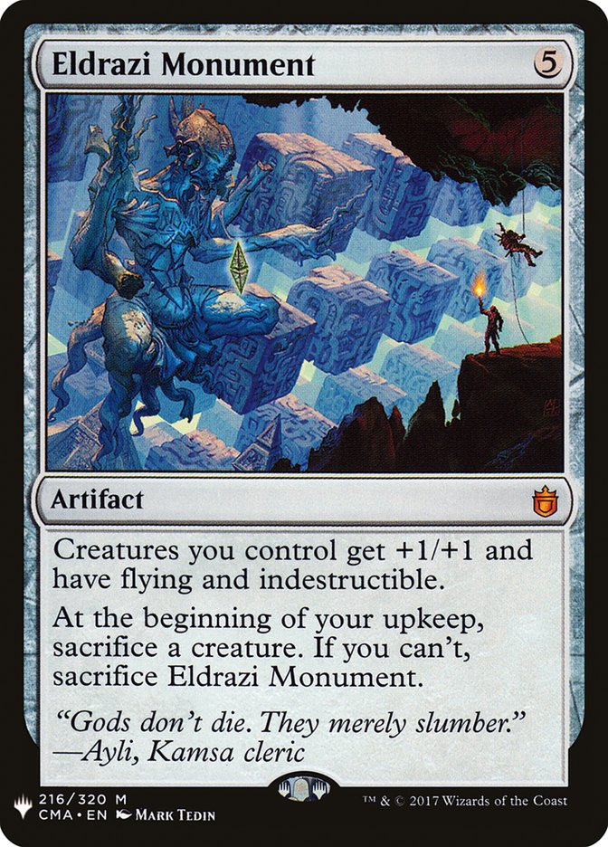 Eldrazi Monument [Mystery Booster] | Odin's Place