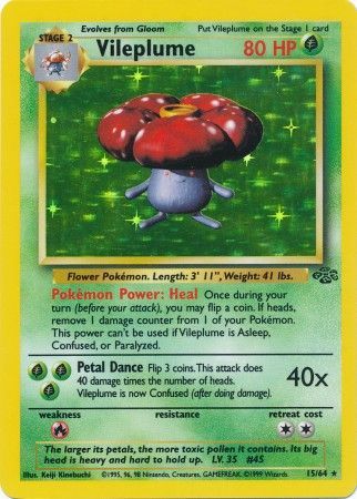 Vileplume (15/64) [Jungle Unlimited] | Odin's Place