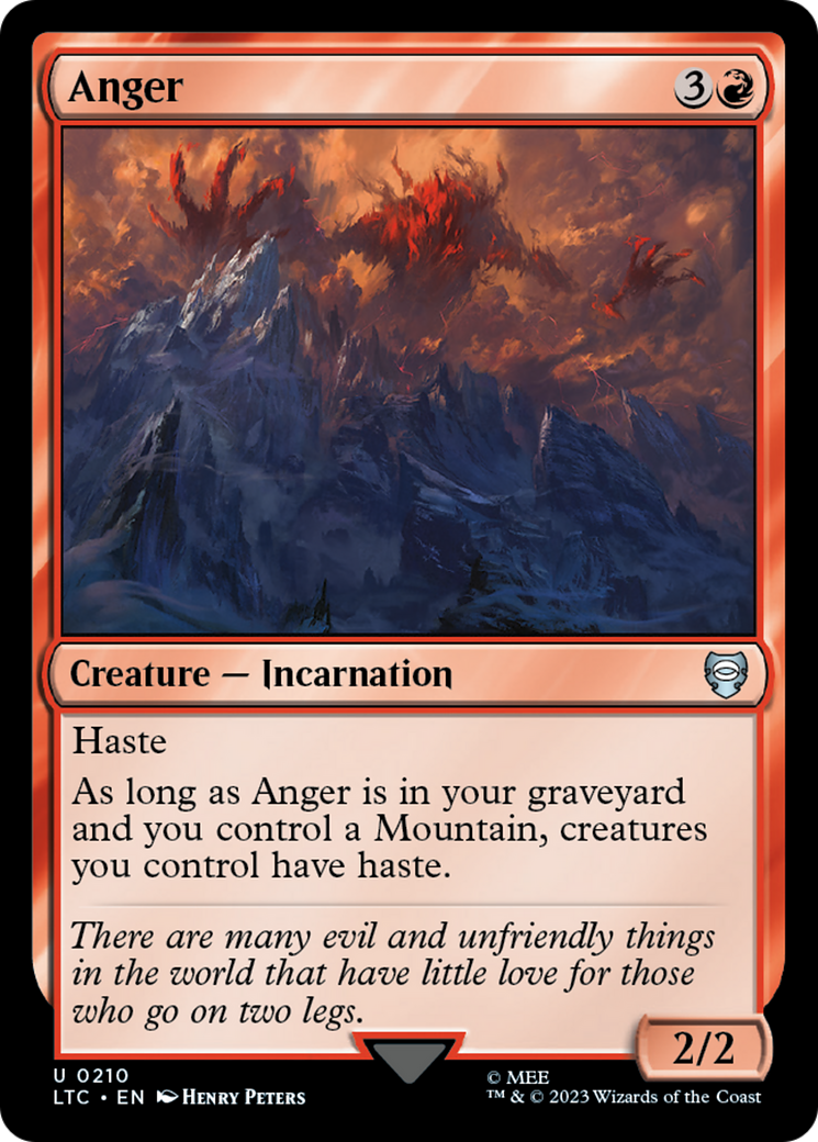 Anger [The Lord of the Rings: Tales of Middle-Earth Commander] | Odin's Place