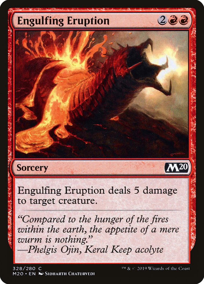 Engulfing Eruption [Core Set 2020] | Odin's Place