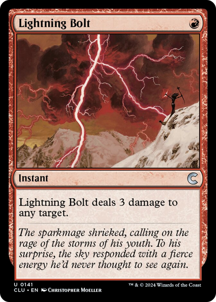 Lightning Bolt [Ravnica: Clue Edition] | Odin's Place