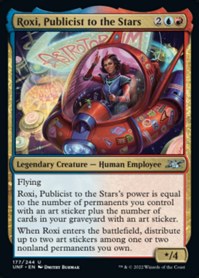 Roxi, Publicist to the Stars [Unfinity] | Odin's Place