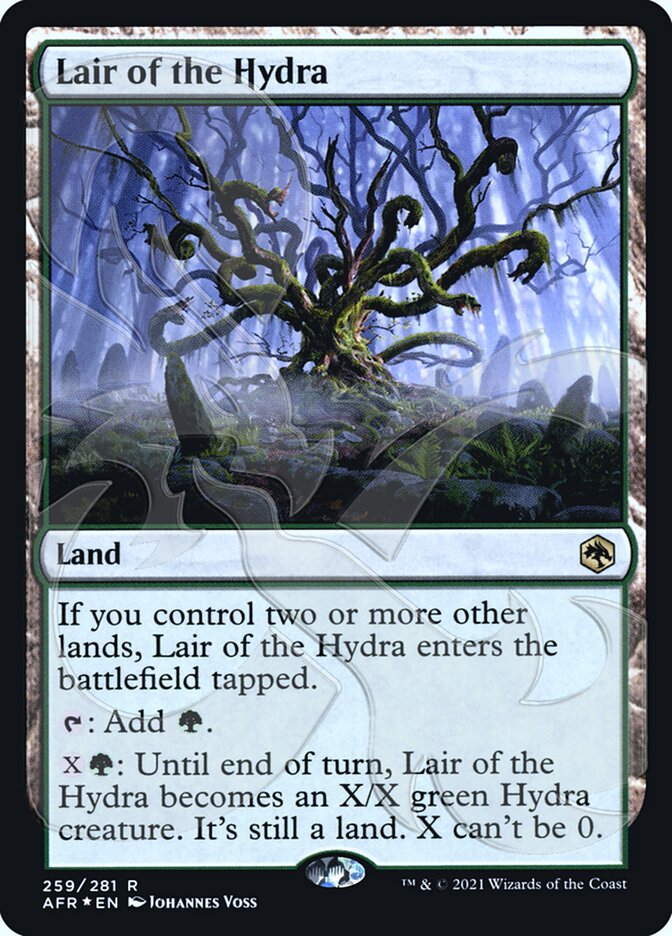 Lair of the Hydra (Ampersand Promo) [Dungeons & Dragons: Adventures in the Forgotten Realms Promos] | Odin's Place