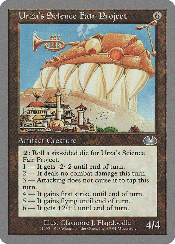 Urza's Science Fair Project (83) [Unglued] | Odin's Place