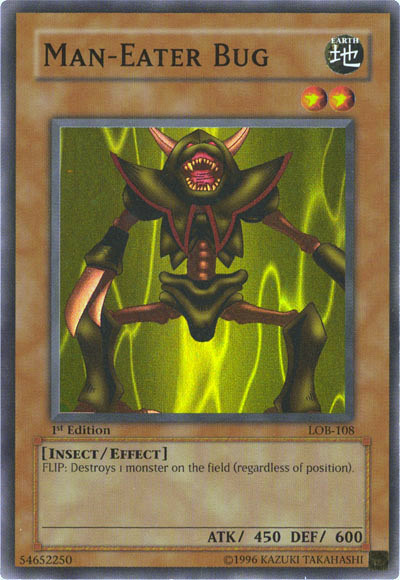 Man-Eater Bug [LOB-108] Super Rare | Odin's Place