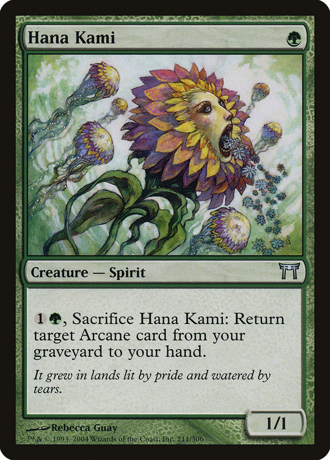 Hana Kami (211) [Champions of Kamigawa] | Odin's Place