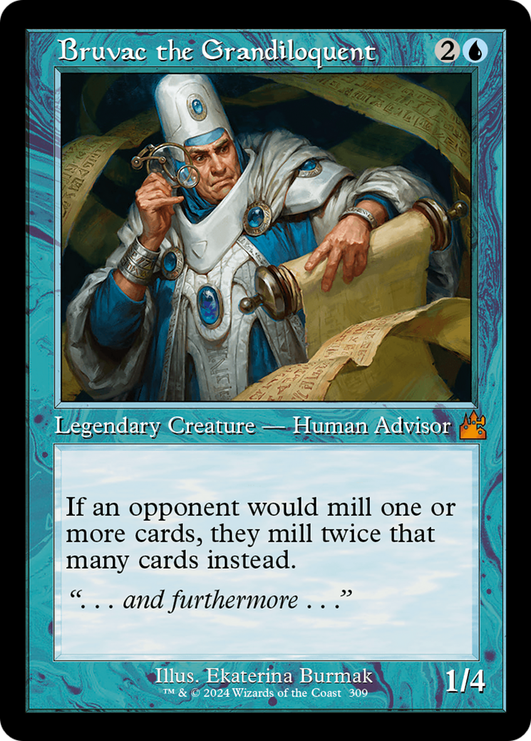 Bruvac the Grandiloquent (Retro Frame) [Ravnica Remastered] | Odin's Place