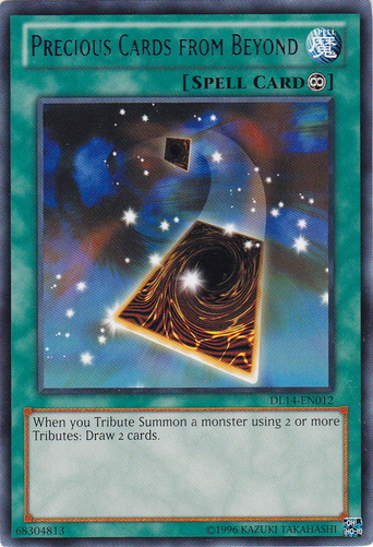 Precious Cards from Beyond (Blue) [DL14-EN012] Rare | Odin's Place