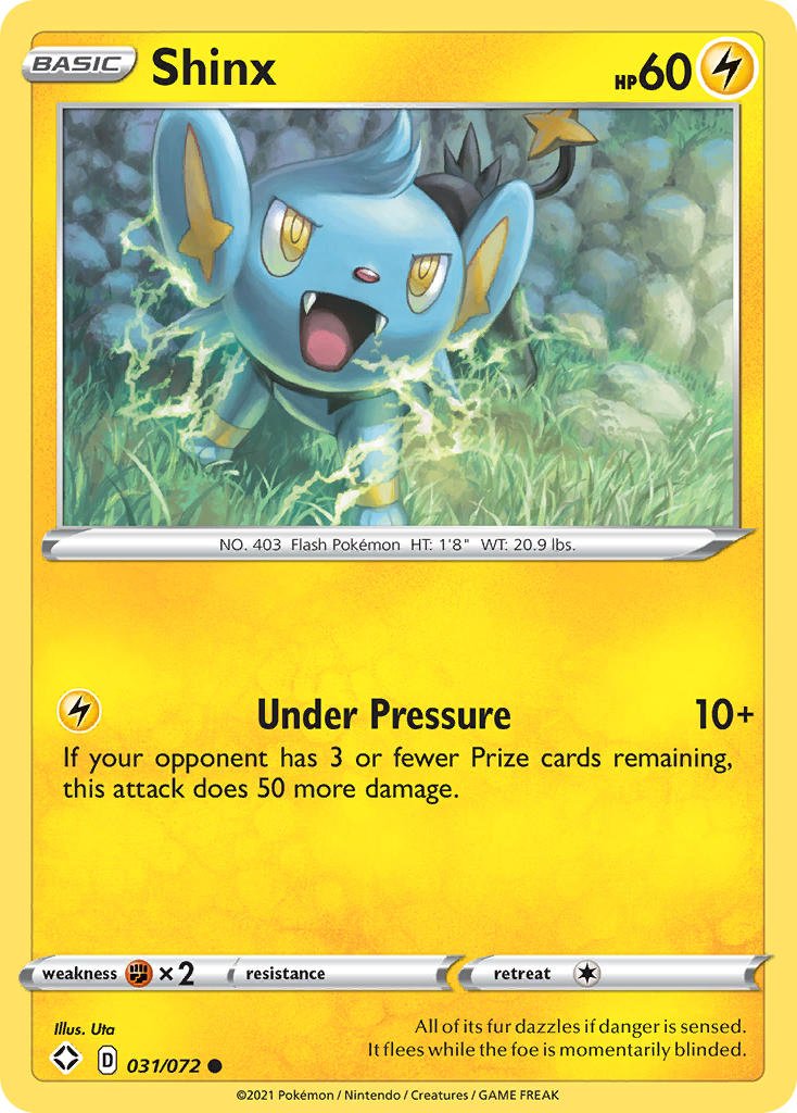 Shinx (031/072) [Sword & Shield: Shining Fates] | Odin's Place