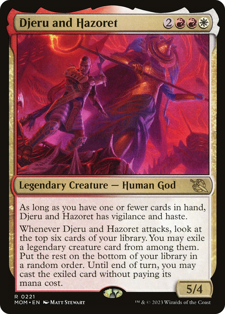 Djeru and Hazoret [March of the Machine] | Odin's Place