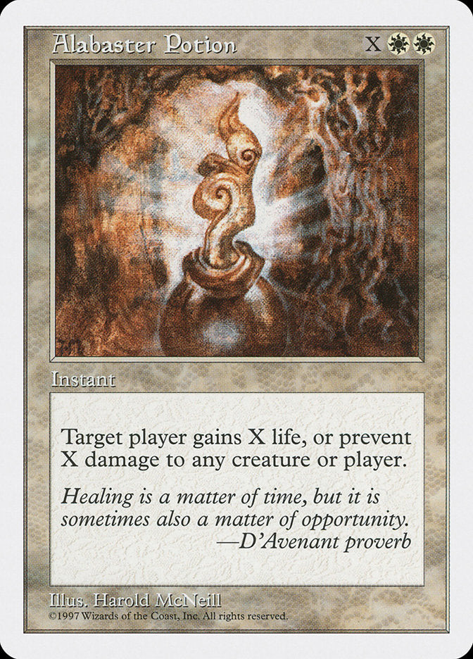 Alabaster Potion (3) [Fifth Edition] | Odin's Place