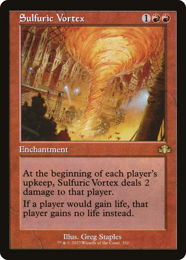 Sulfuric Vortex (Retro) [Dominaria Remastered] | Odin's Place