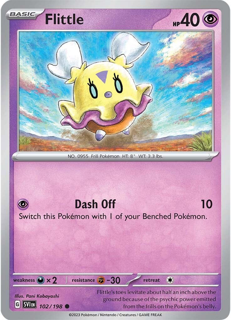 Flittle (102/198) [Scarlet & Violet: Base Set] | Odin's Place
