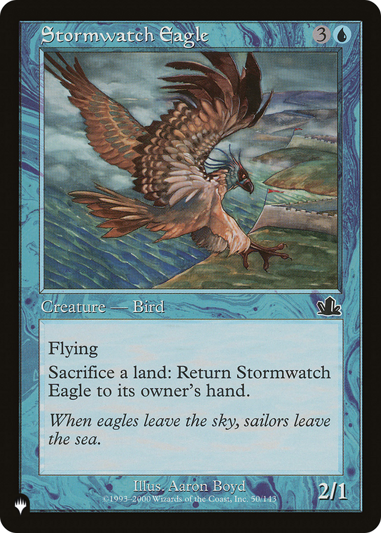 Stormwatch Eagle [The List] | Odin's Place