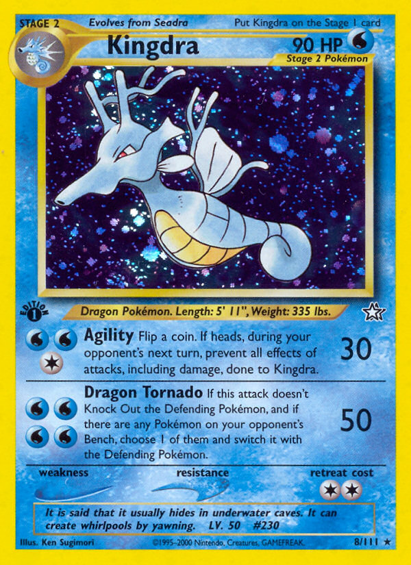Kingdra (8/111) [Neo Genesis 1st Edition] | Odin's Place