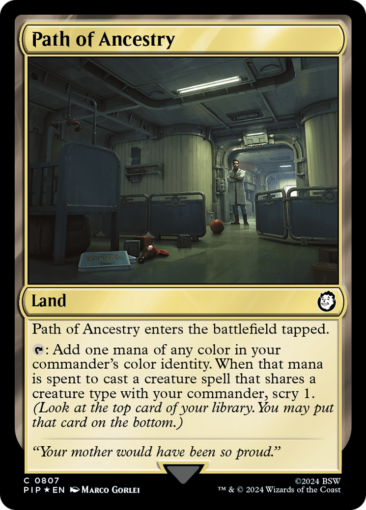 Path of Ancestry (Surge Foil) [Fallout] | Odin's Place