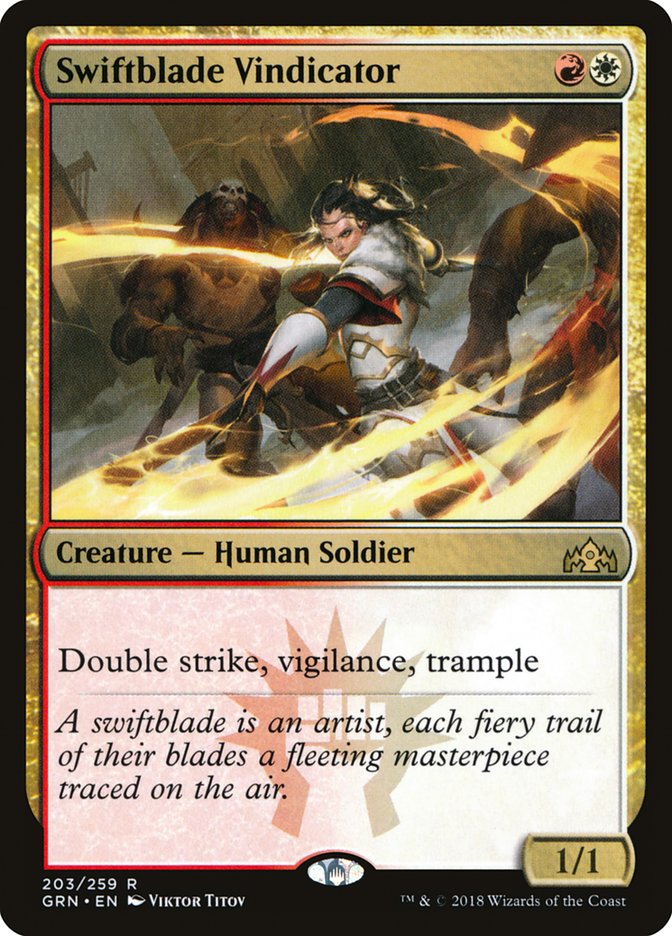 Swiftblade Vindicator (203) [Guilds of Ravnica] | Odin's Place