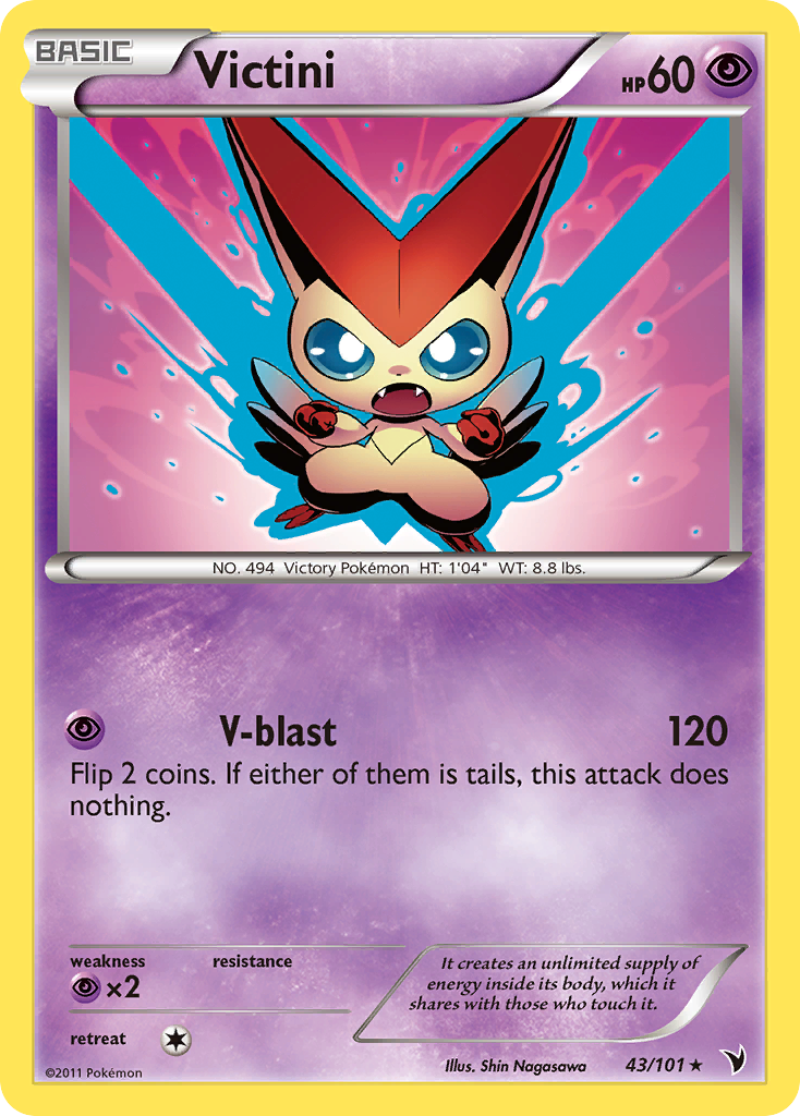 Victini (43/101) [Black & White: Noble Victories] | Odin's Place