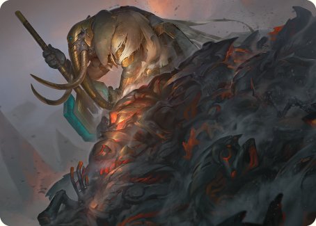 Against All Odds Art Card [Phyrexia: All Will Be One Art Series] | Odin's Place