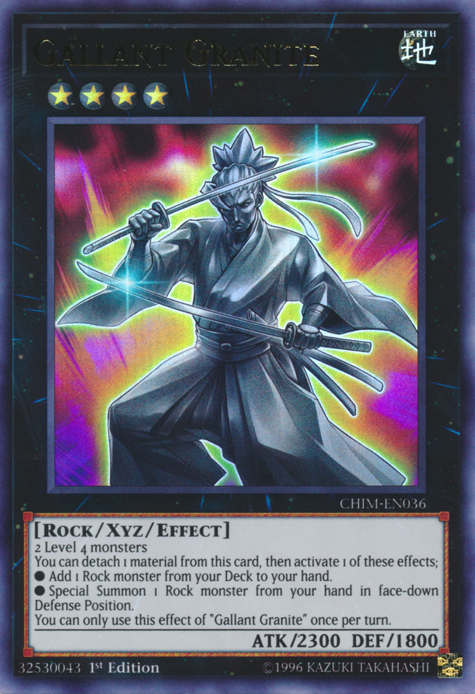 Gallant Granite [CHIM-EN036] Ultra Rare | Odin's Place