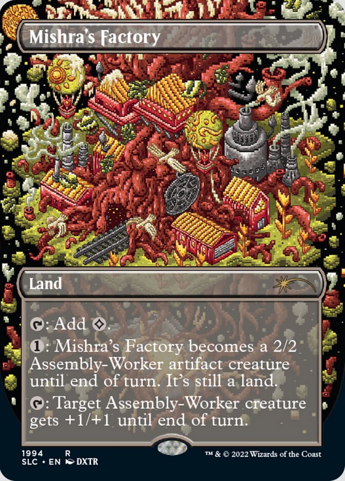 Mishra's Factory (Borderless) [Secret Lair 30th Anniversary Countdown Kit] | Odin's Place