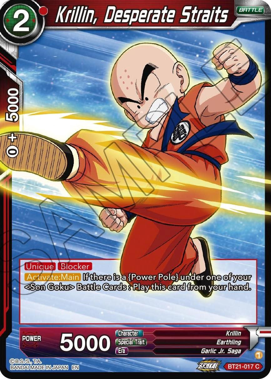 Krillin, Desperate Straits (BT21-017) [Wild Resurgence] | Odin's Place