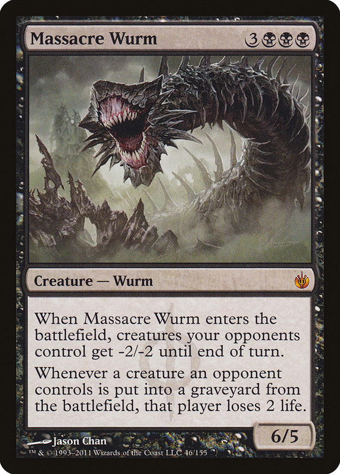 Massacre Wurm (46) [Mirrodin Besieged] | Odin's Place