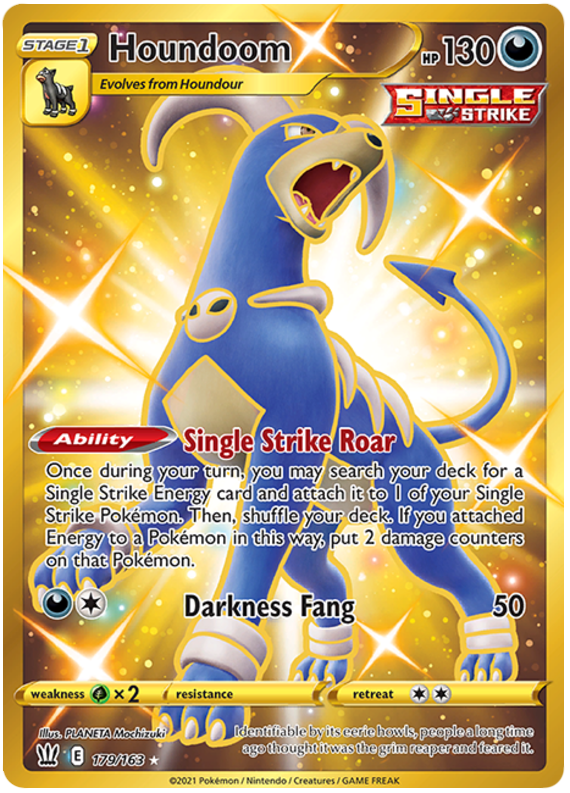 Houndoom (179/163) [Sword & Shield: Battle Styles] | Odin's Place