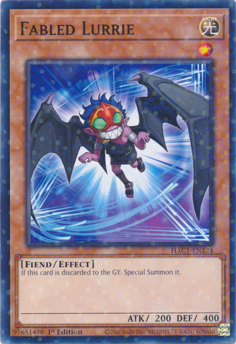 Fabled Lurrie (Duel Terminal) [HAC1-EN124] Common | Odin's Place