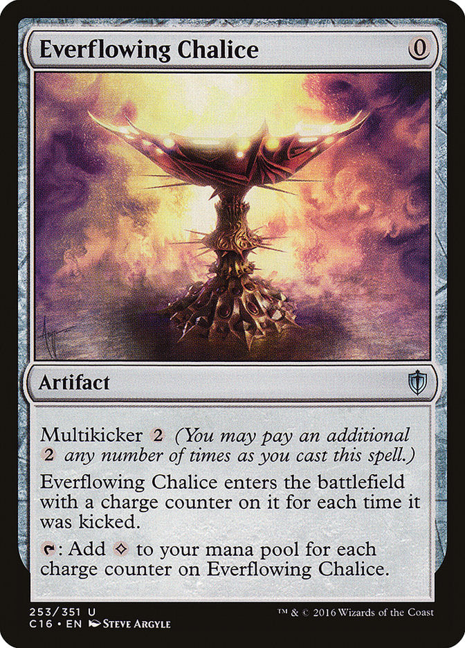 Everflowing Chalice (253) [Commander 2016] | Odin's Place