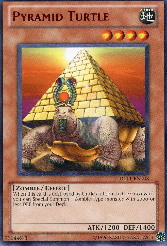 Pyramid Turtle (Red) [DL11-EN008] Rare | Odin's Place