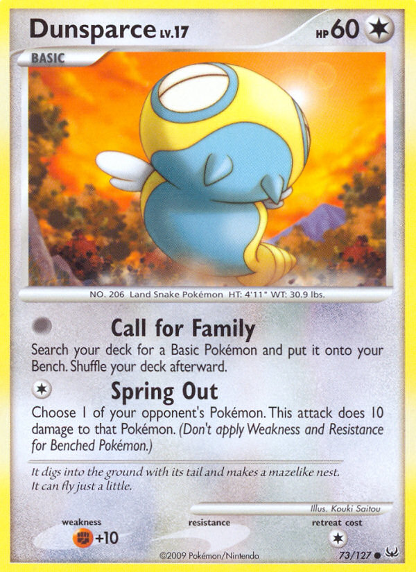 Dunsparce (73/127) [Platinum: Base Set] | Odin's Place
