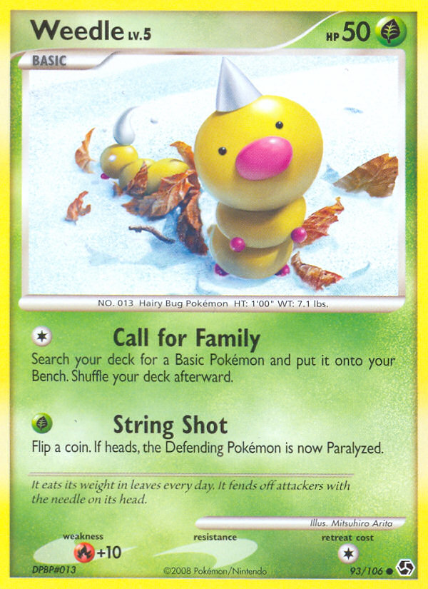 Weedle (93/106) [Diamond & Pearl: Great Encounters] | Odin's Place