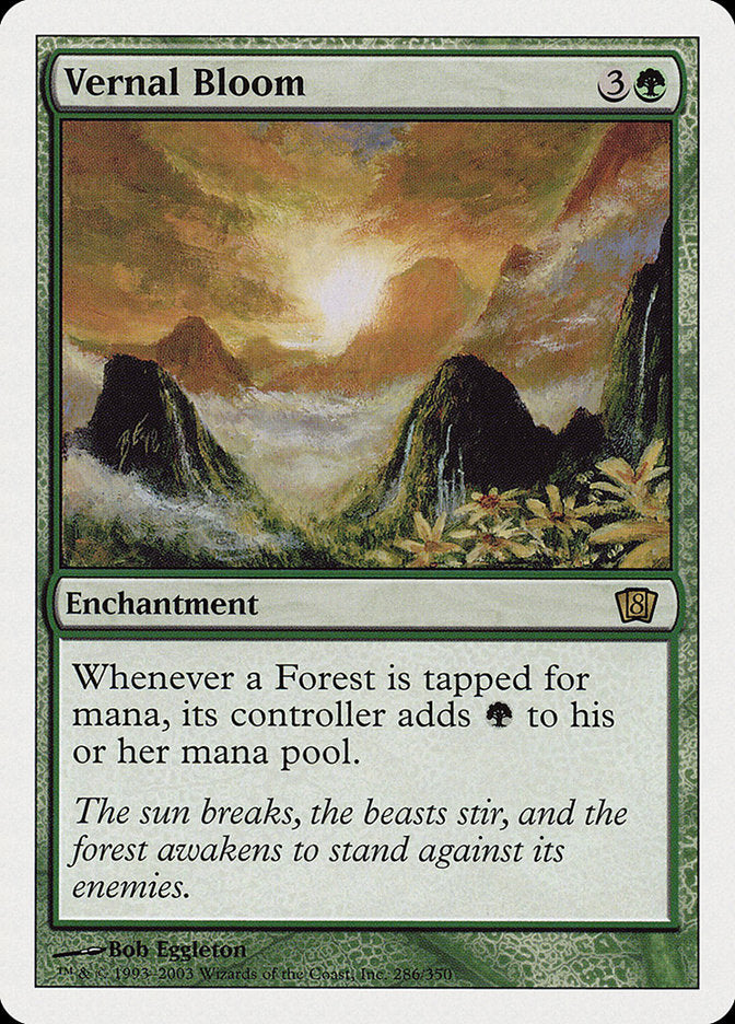 Vernal Bloom (286) [Eighth Edition] | Odin's Place