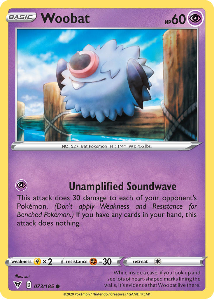 Woobat (073/185) [Sword & Shield: Vivid Voltage] | Odin's Place