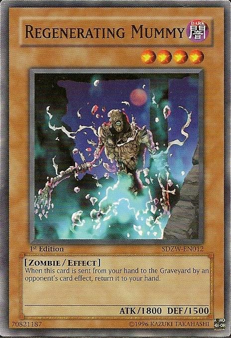 Regenerating Mummy [SDZW-EN012] Common | Odin's Place