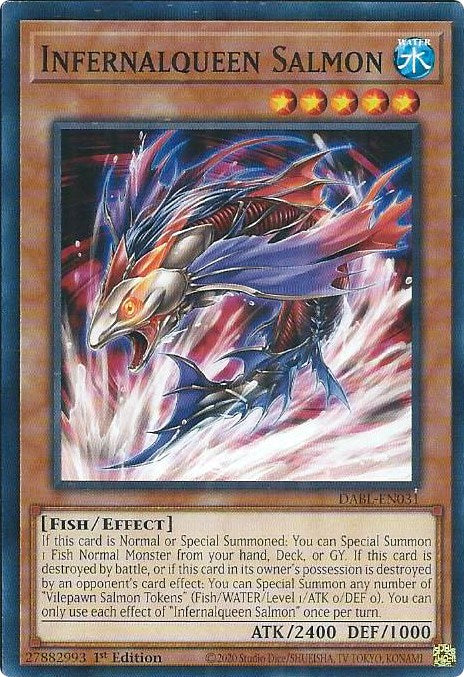 Infernalqueen Salmon [DABL-EN031] Common | Odin's Place