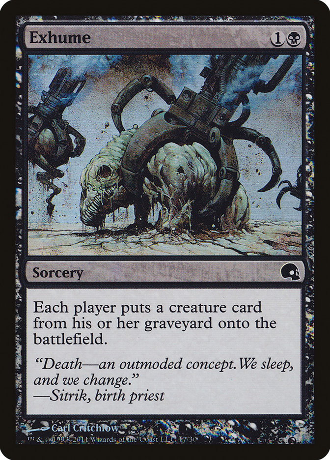 Exhume (17) [Premium Deck Series: Graveborn] | Odin's Place