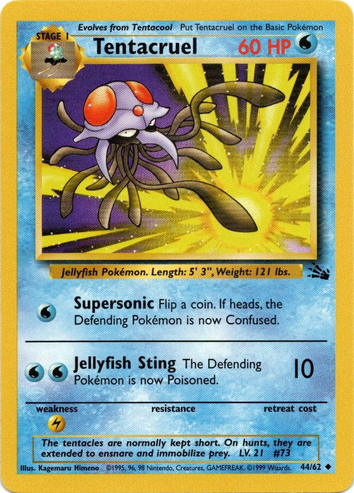 Tentacruel (44/62) [Fossil Unlimited] | Odin's Place